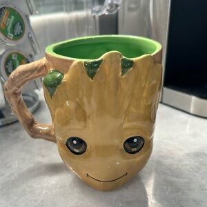Marvel Guardians of the Galaxy Baby Groot 20oz Ceramic 3D Sculpted Mug Brand New